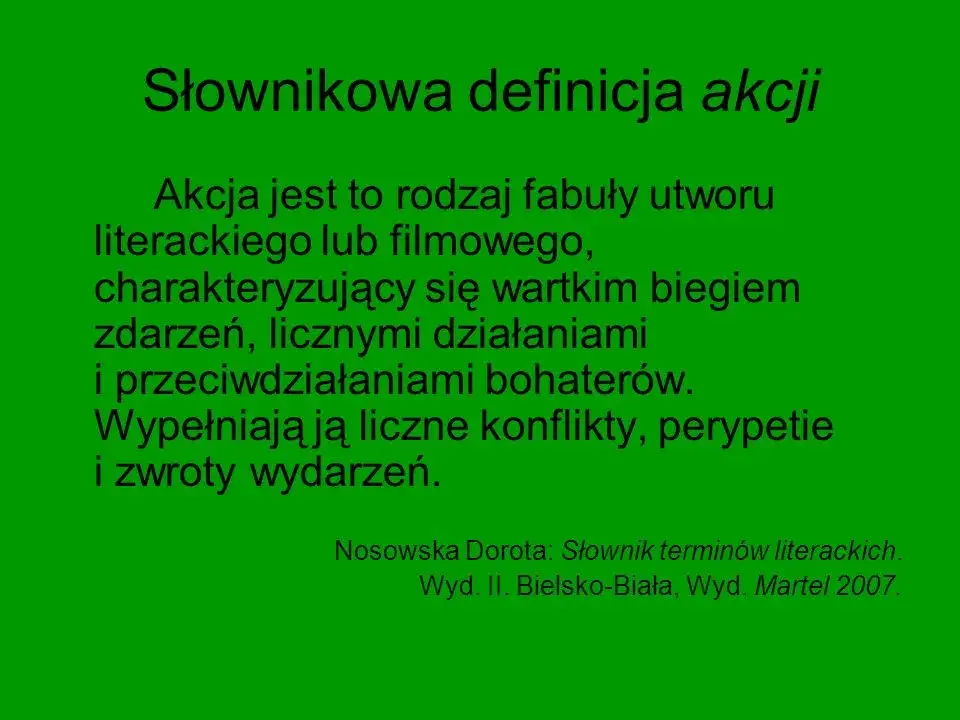 Zdjęcie Akcja w literaturze: co to jest i jakie ma znaczenie w narracji